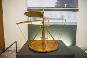 Model of Leonardo da Vinci Air Screw