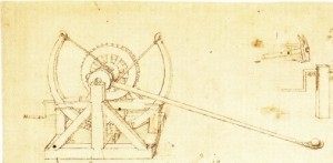 Leonardo da VInci Catapult