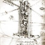 Leonardo da Vinci landing gear