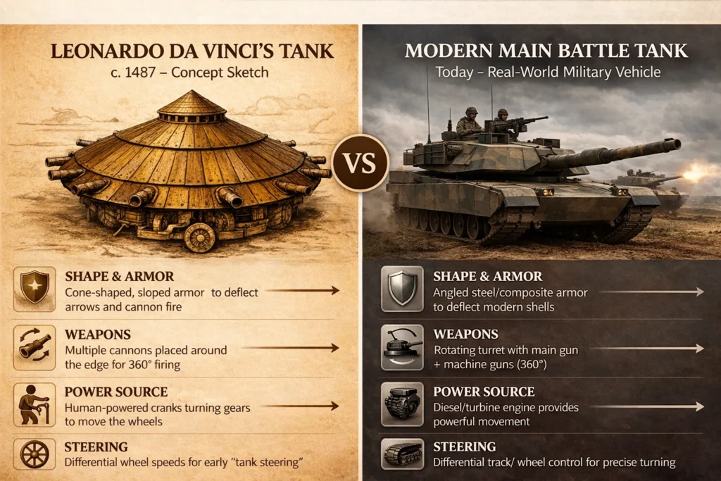Leonardo da Vinci Tank