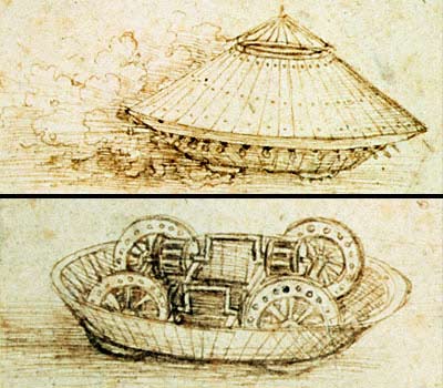 leonardo da vinci tank