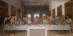 The last supper painting, who painted the last supper, the last supper by leonardo da vinci