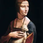 Leonardo da Vinci Famous Paintings, Leonardo da Vinci Famous Paintings, lady with an ermine, lady with an ermine by leonardo da vinci, da vinci lady with an ermine