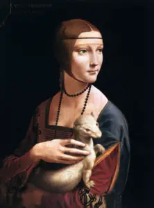 Leonardo da Vinci Paintings, lady with an ermine, lady with an ermine by leonardo da vinci, da vinci lady with an ermine, mona lisa, leonardo da vinci, the last supper, 列奥纳多·达·芬奇的发明, 达芬奇坦克, 蒙娜丽莎, 达芬奇, 最后的晚餐, 蒙娜丽莎画, 大卫雕像, 最后的晚餐绘画