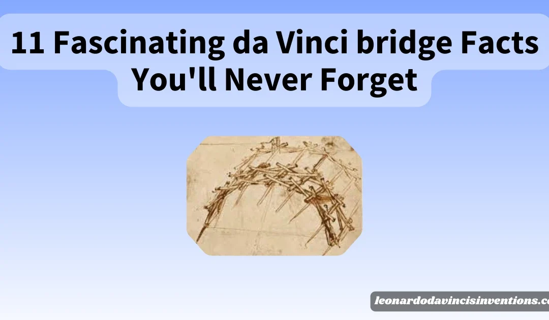 da Vinci bridge