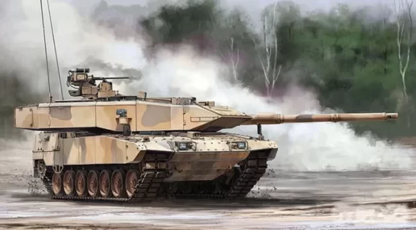 Leopard tank