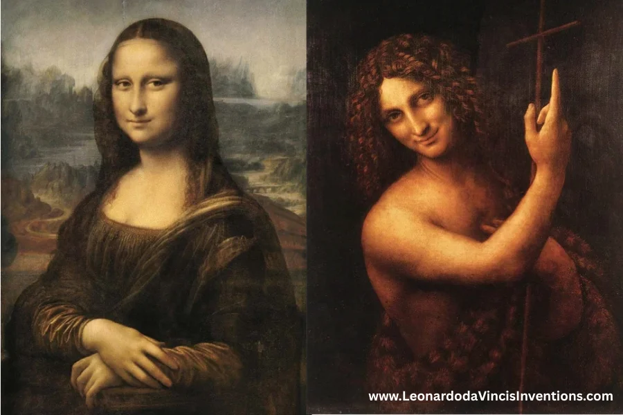 leonardo da vinci paintings mirrored