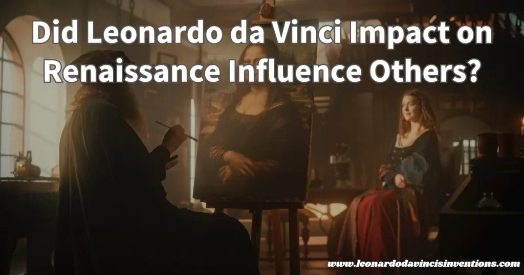 leonardo da vinci impact on renaissance