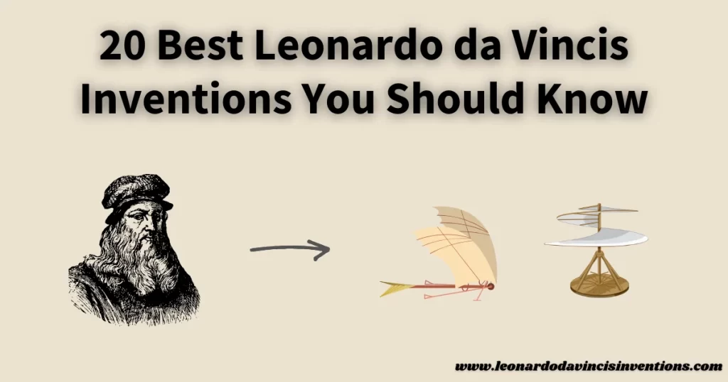 leonardo da vincis inventions