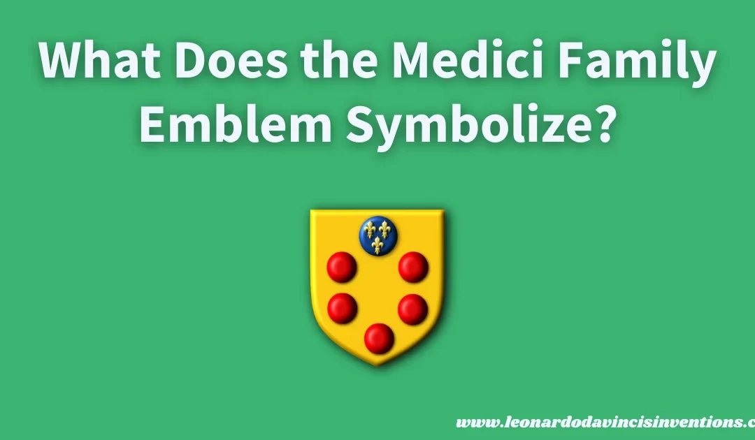 What Does the Medici Family Emblem Symbolize?