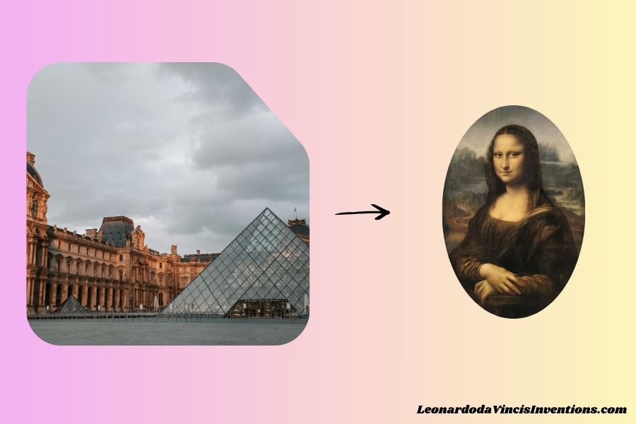 da Vinci Louvre paintings
