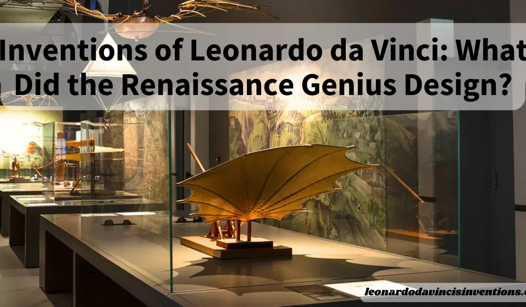 Inventions of Leonardo da Vinci: What Did the Renaissance Genius Design?