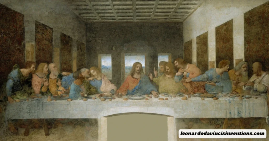 who is in the Last Supper painting
