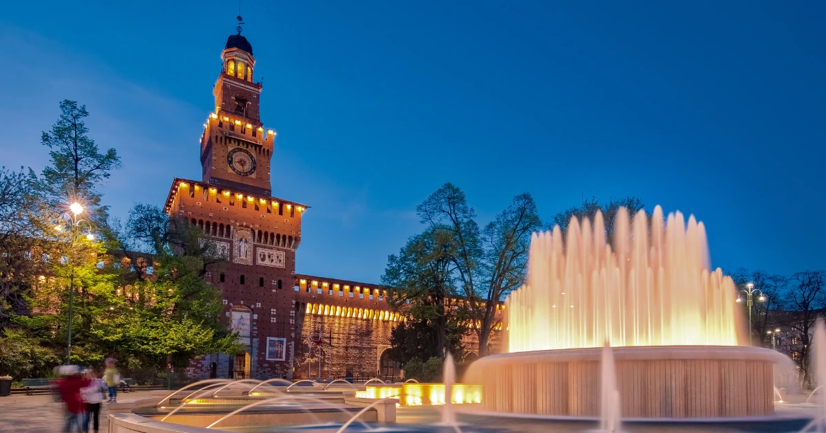 Sforzesco Castle Milan