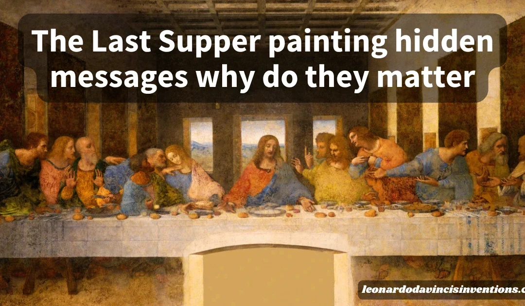 the Last Supper painting hidden messages