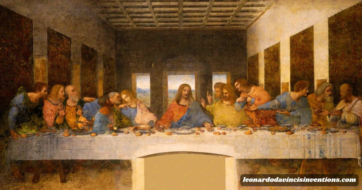 People in the Last Supper painting