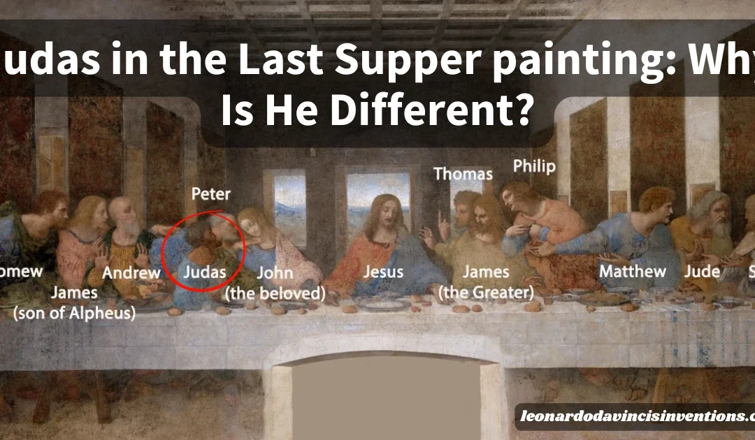Judas in the Last Supper painting