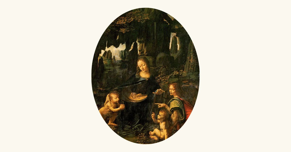 Virgin of the Rocks by Leonardo da Vinci