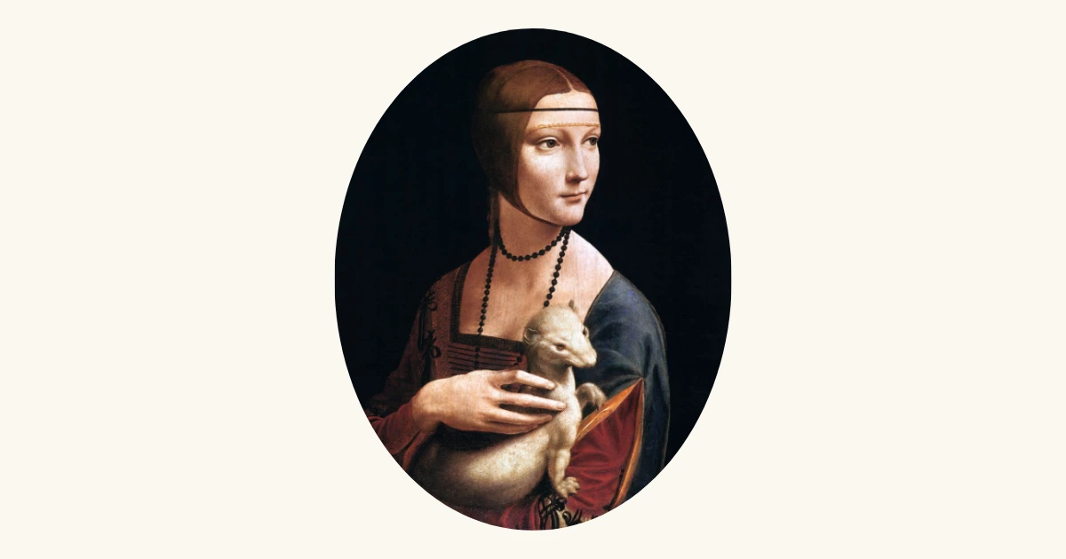 Lady with an Ermine by Leonardo da Vinci