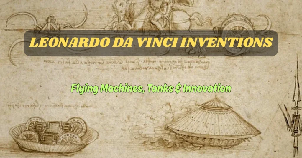 leonardo da vinci inventions
