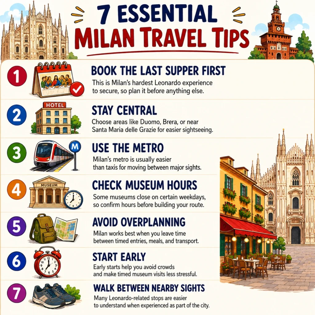 Milan Travel Tips last supper tickets milan