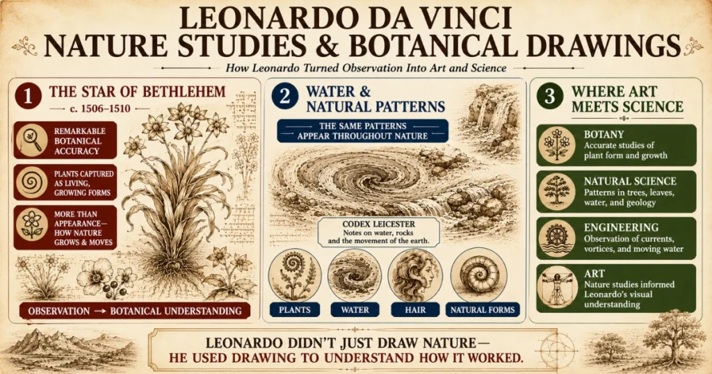 Leonardo da Vinci nature studies Leonardo da Vinci nature studies