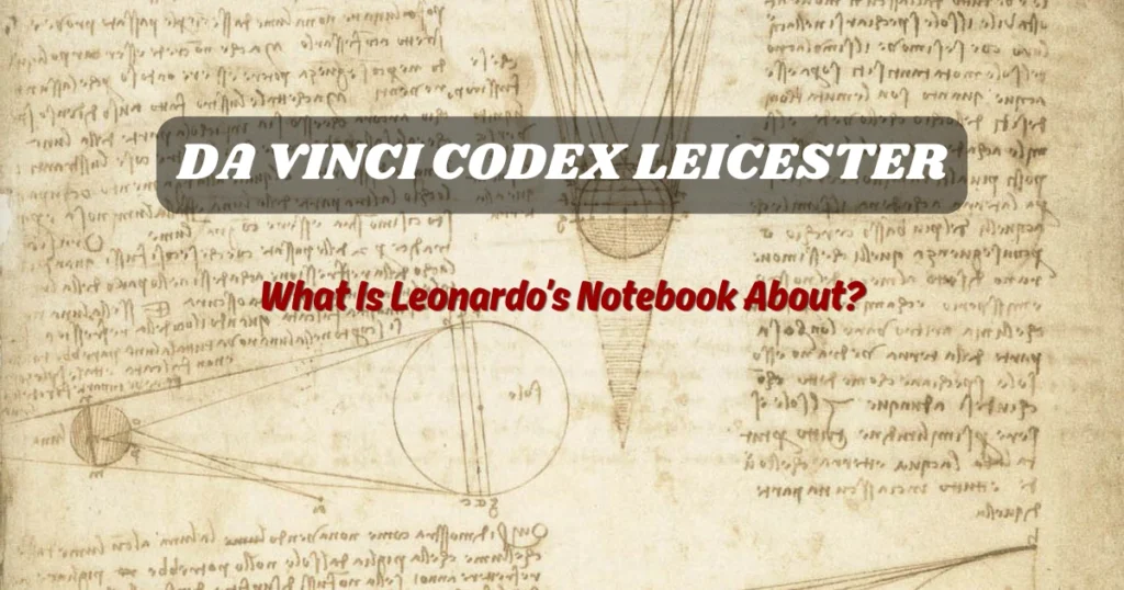 da vinci codex leicester