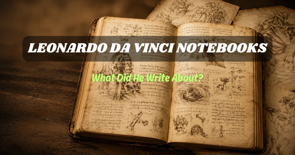 Leonardo da Vinci notebooks