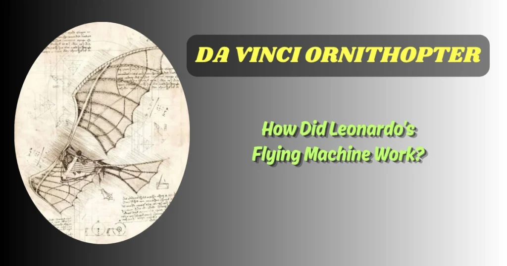 da Vinci ornithopter