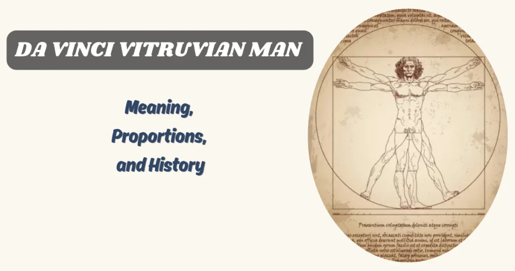 da vinci vitruvian man