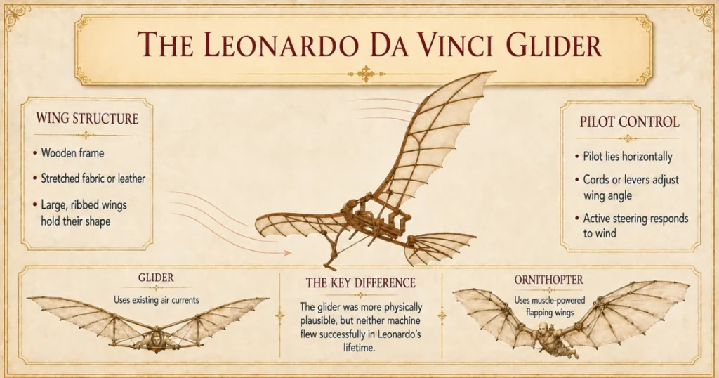 Leonardo da Vinci glider
